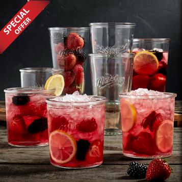 MASON 8PC. GLASS TUMBLER SET
