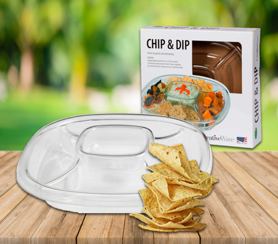 CHIP & DIP TRAY