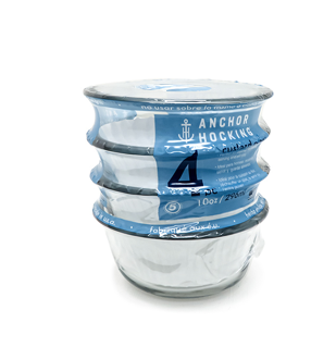 10oz ROUND GLASS BOWLS