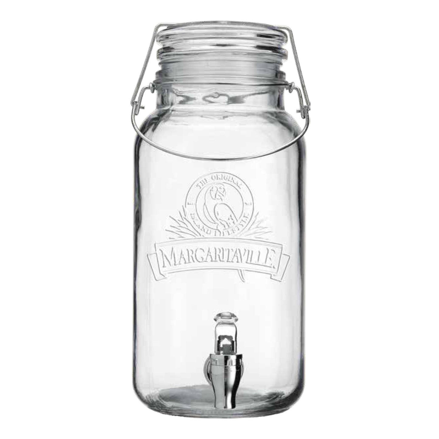1 GALLON EMBOSSED DRINK DISPENSER
