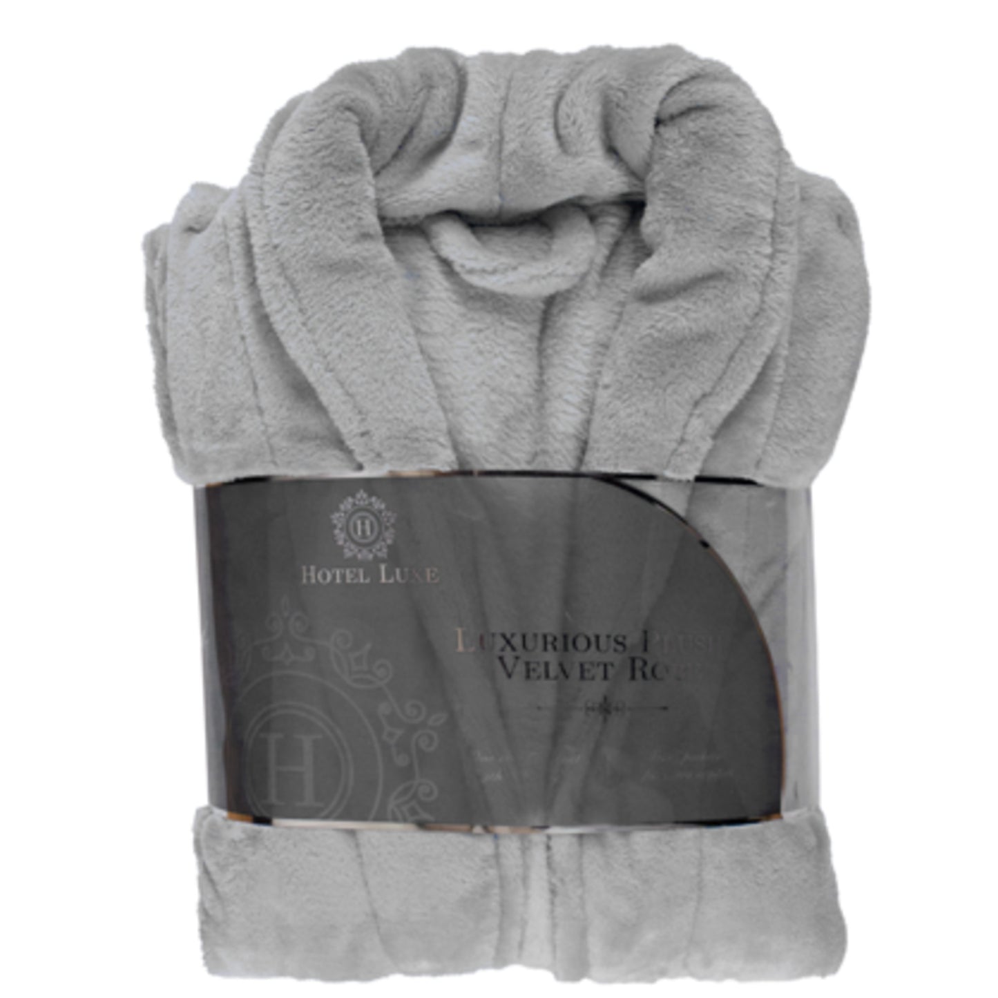 LUXURY ROBE - GREY