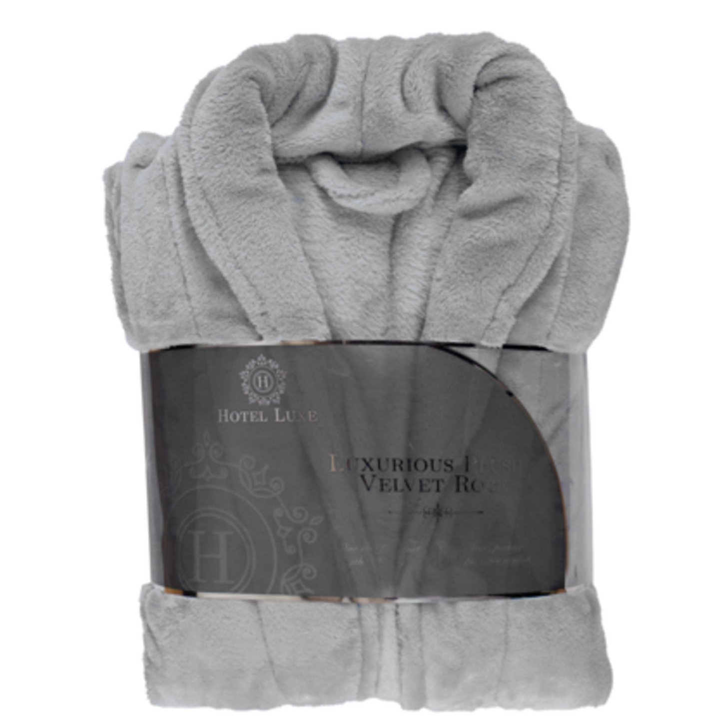 LUXURY ROBE - GREY