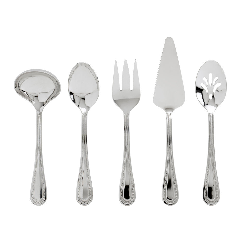 MASON 5PC. STAINLESS STEEL HOSTESS SET
