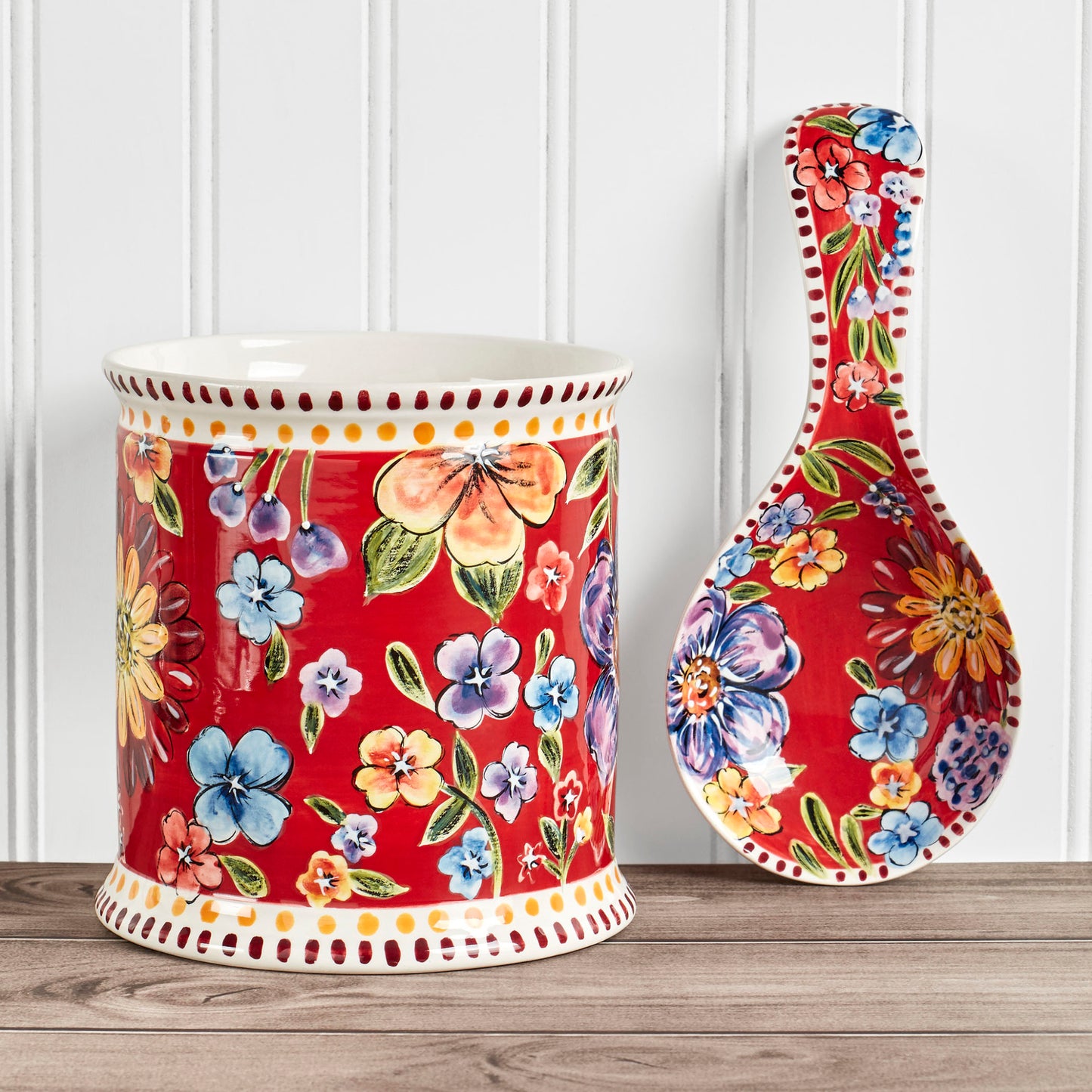 Dolly Astoria Spoon Rest & Utensil Tub