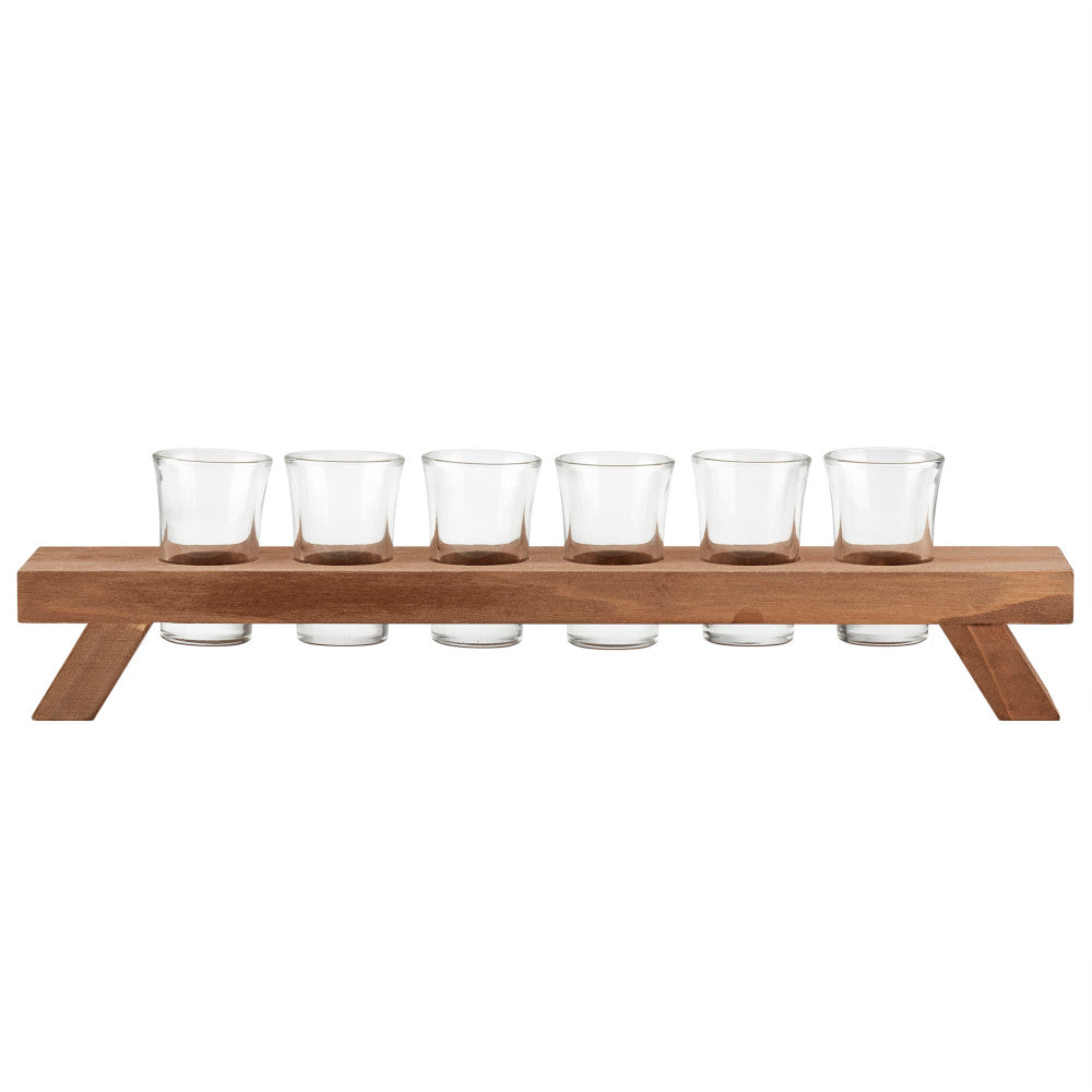 6PC. SHOT GLASS FLIGHT SET