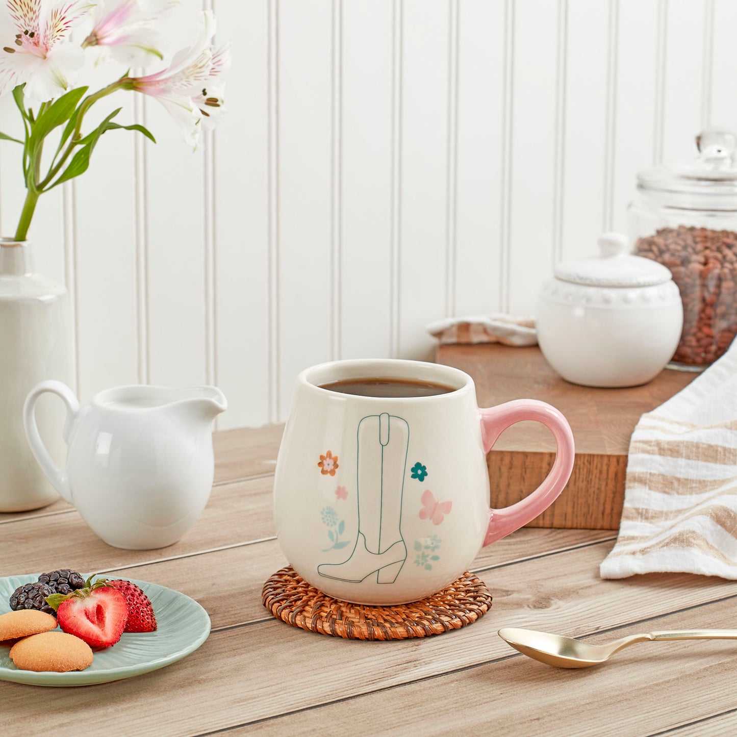 Dolly 20oz Embossed Mugs - Pick 2