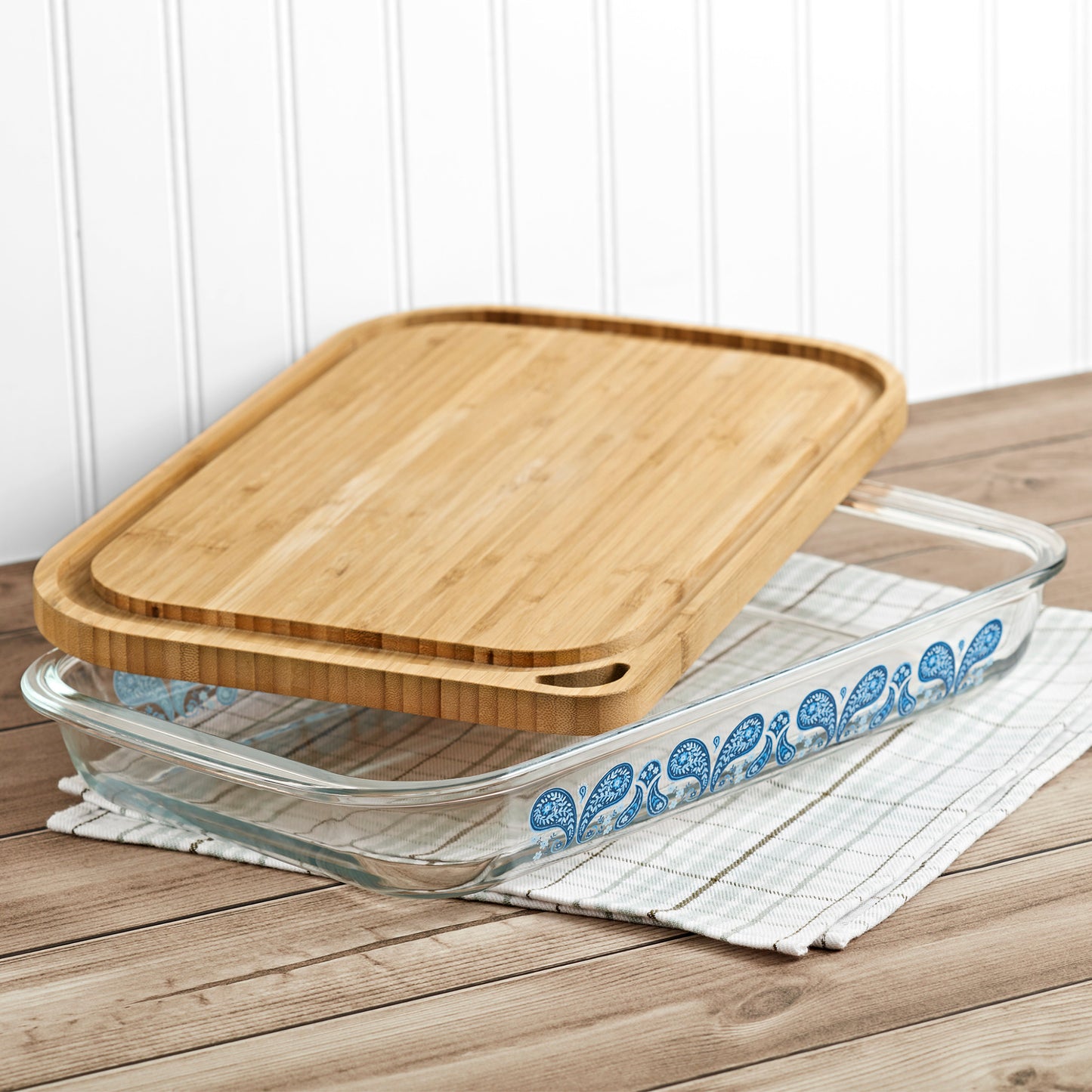 Dolly Blue Bandana 2 pc. Bakeware Set