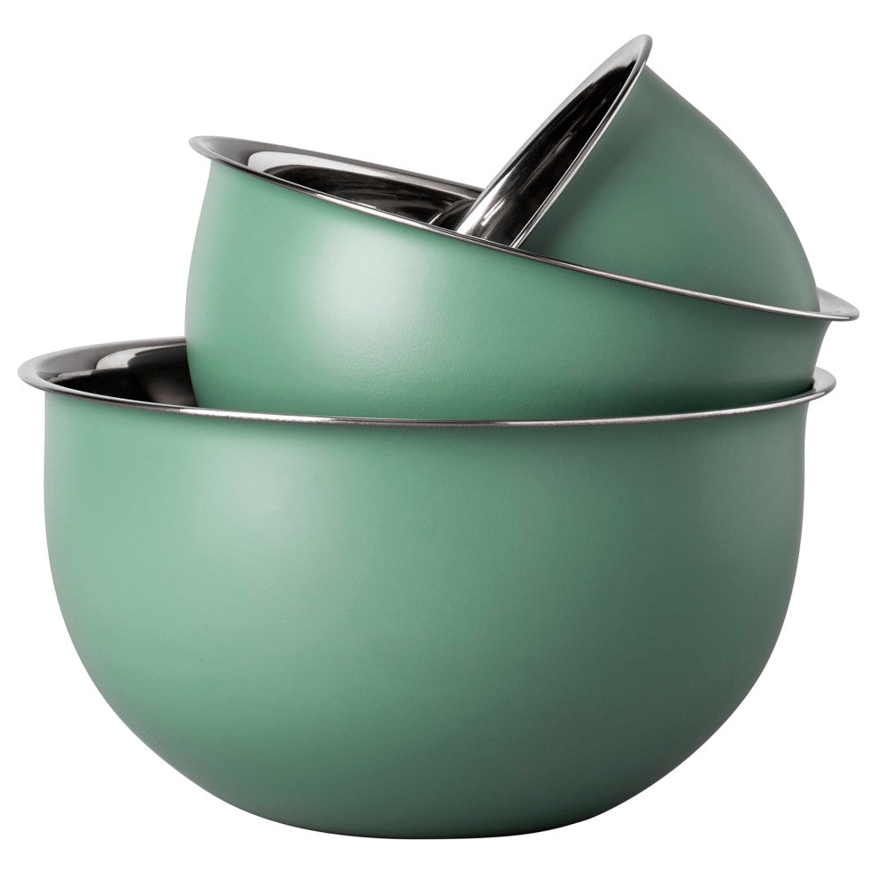 3PC. STAINLESS STEEL MIXING BOWLS