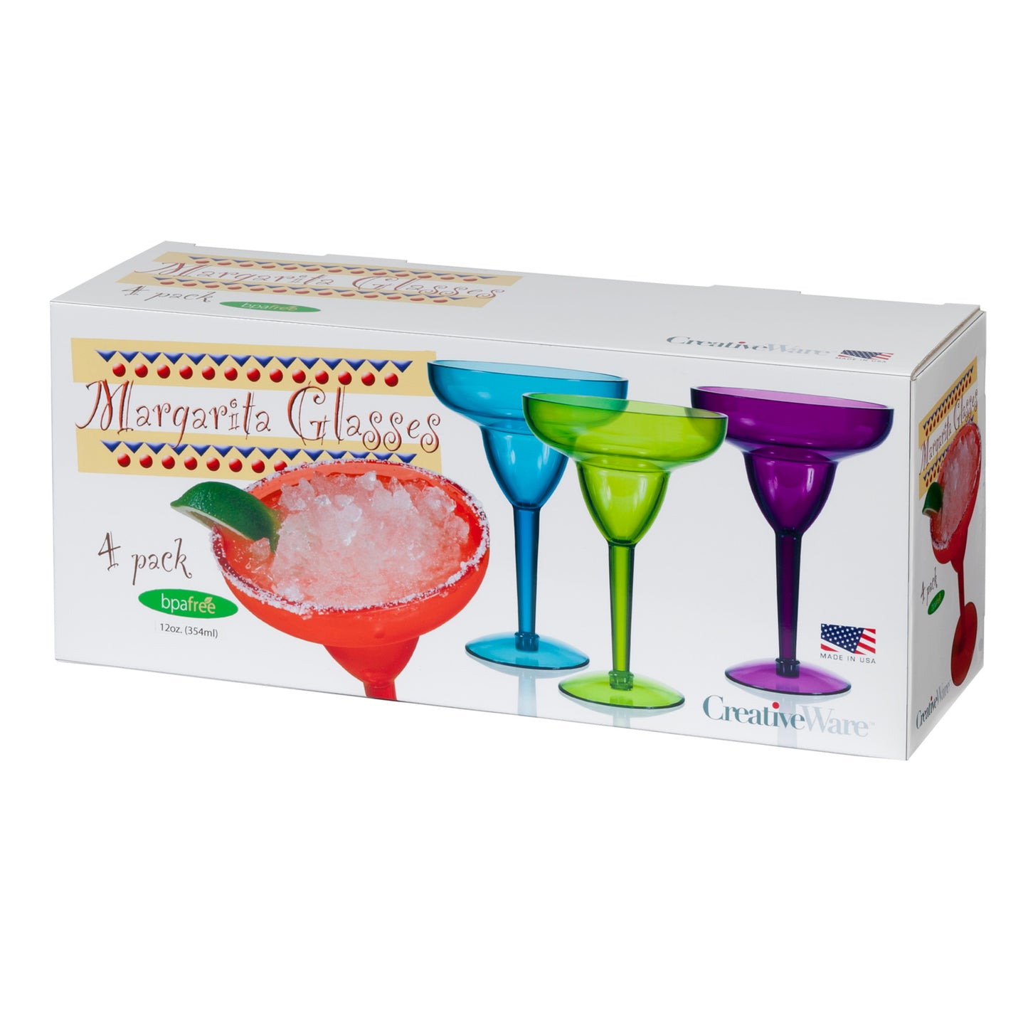 MARGARITA GLASSES – SET OF 4