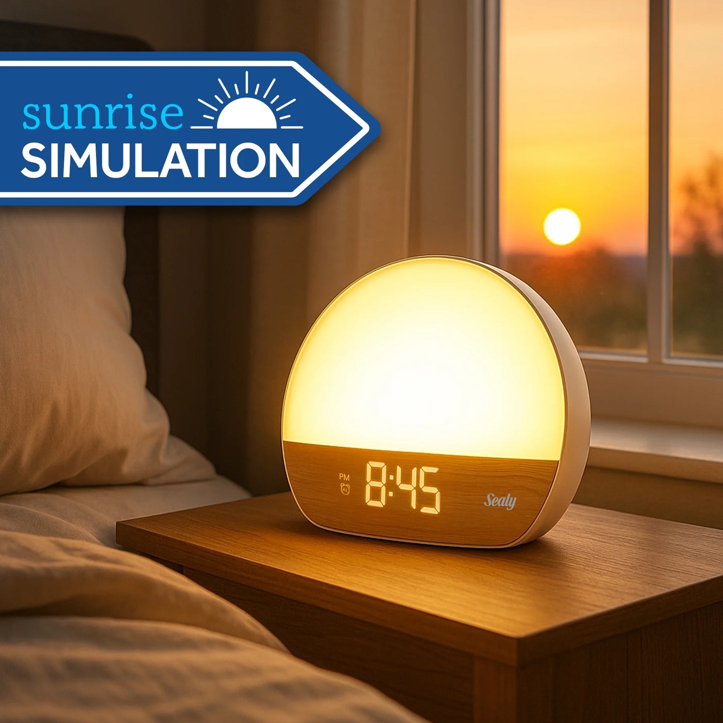 SEALY SUNRISE CLOCK