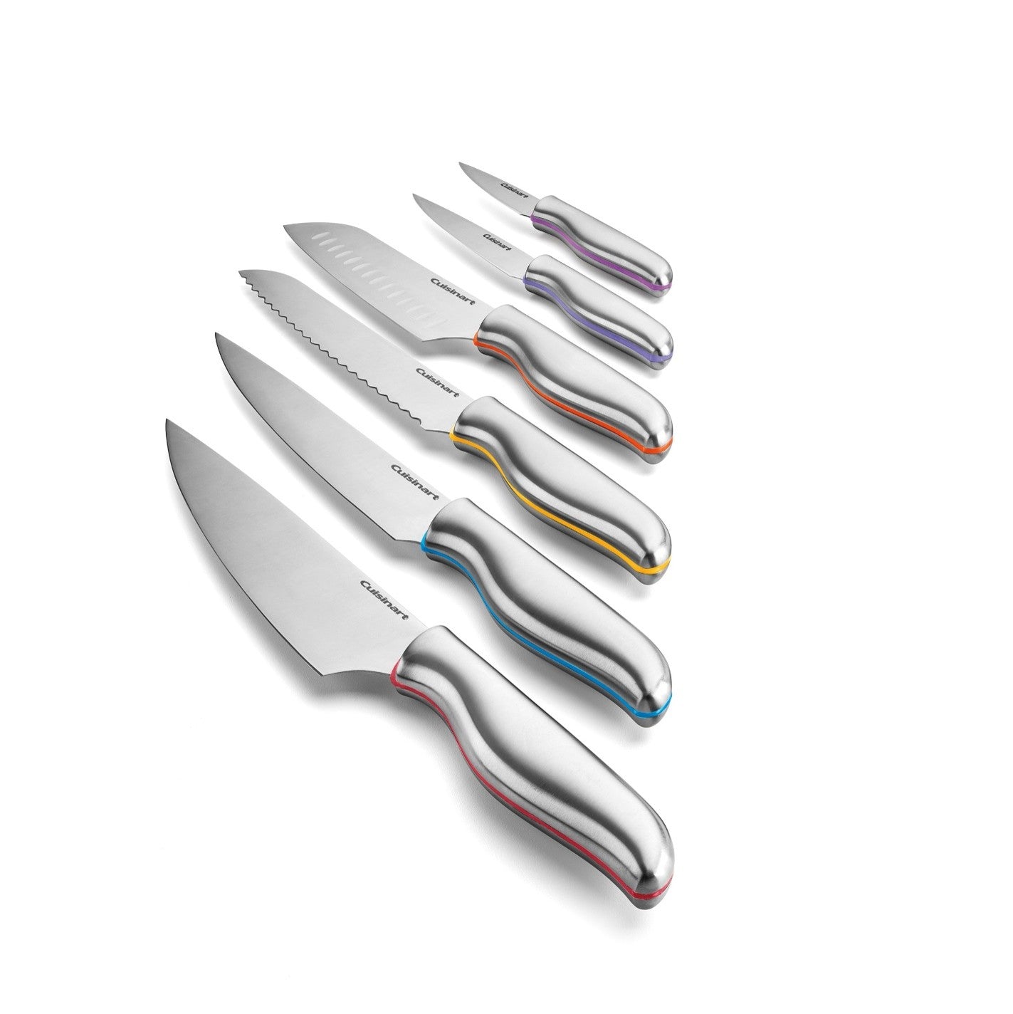 12 PIECE CLASSIC CUTLERY COLOR BAND COLLECTION