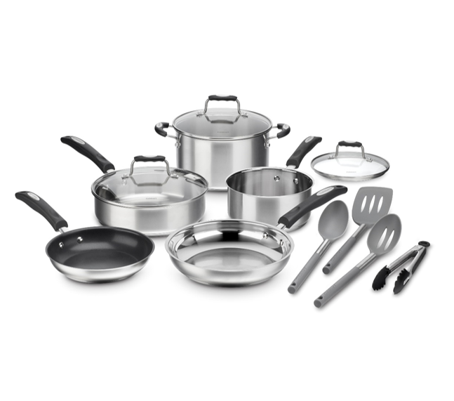 MULTICLAD PRO TRIPLE PLY STAINLESS COOKWARE 12PC COLLECTION