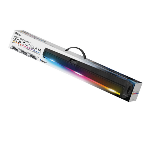 24” HIGH-DEFINITION SOUND BAR W/ LED LIGHT