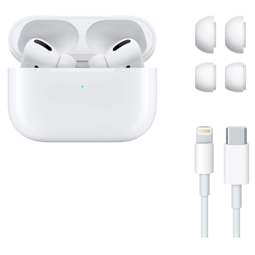AIRPODS PRO WITH MAGSAFE CHARGING CASE - (WHITE)