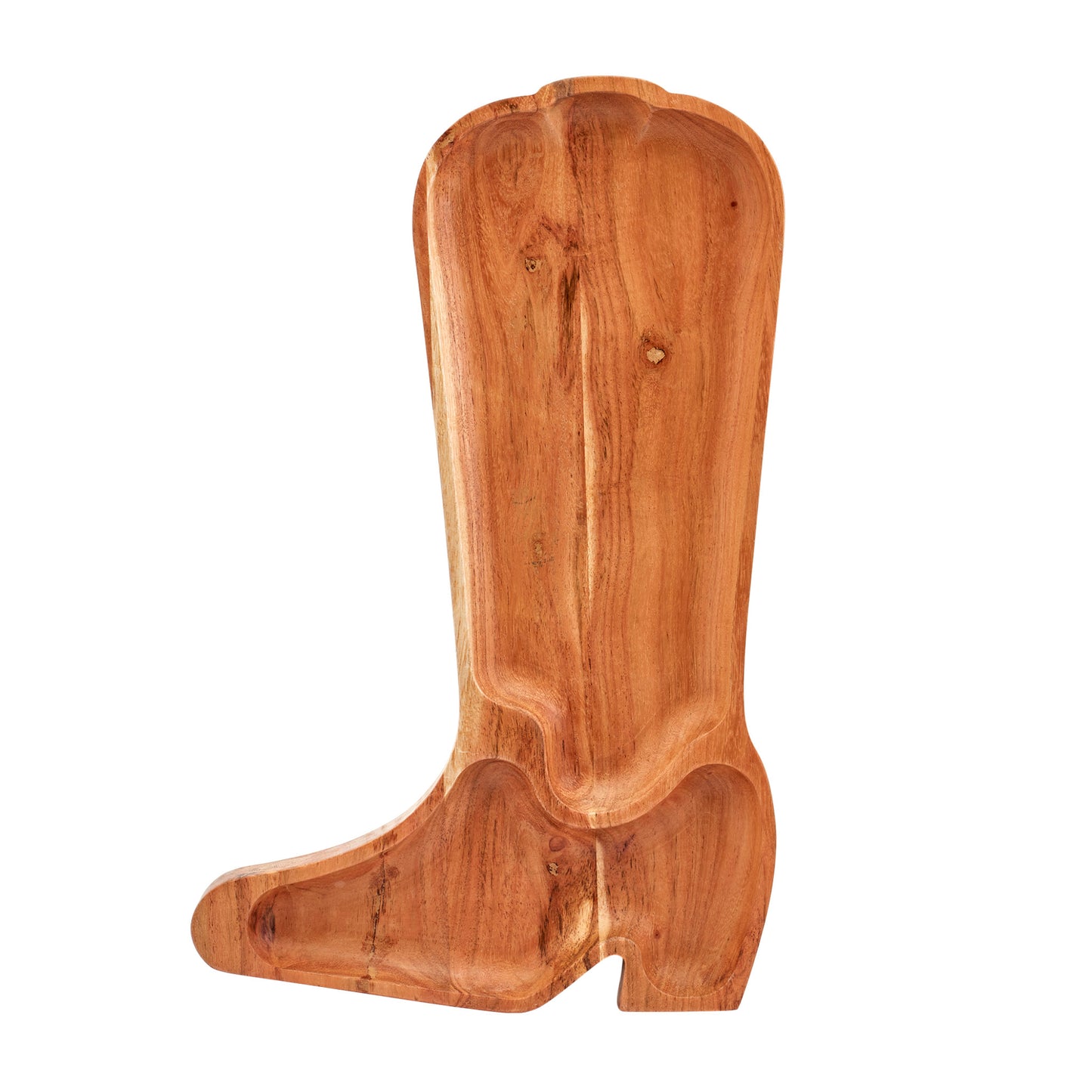 Dolly Acacia Wood 2 Section 3D Boot Platter