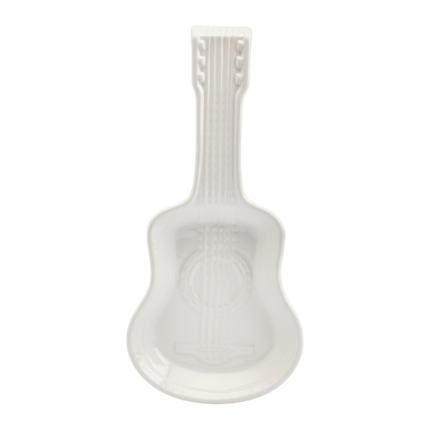 Dolly 3D Guitar Spoon Rest - White