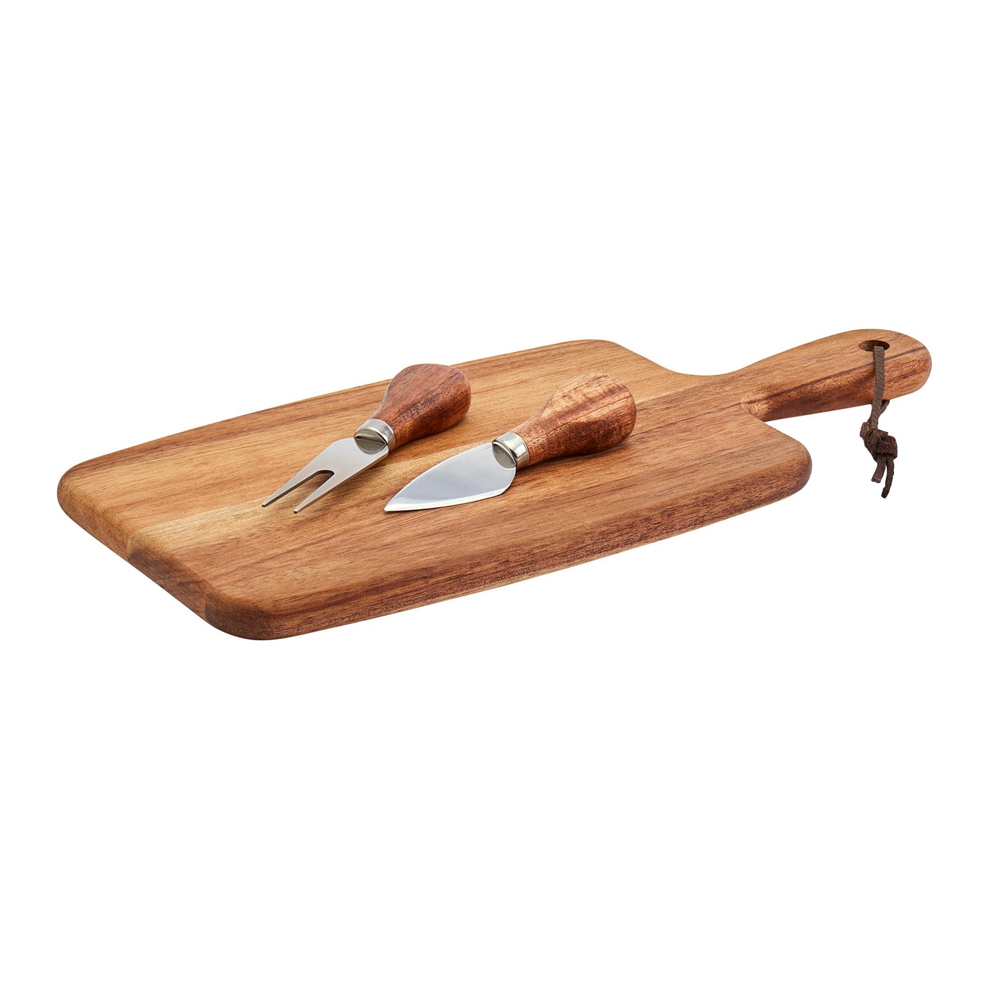CHEESE KNIFE SET WITH ACACIA SERVE BOARD