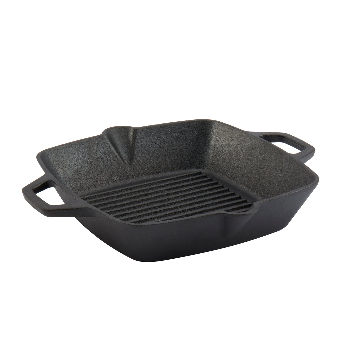 9" CAST IRON SQUARE GRILL PAN