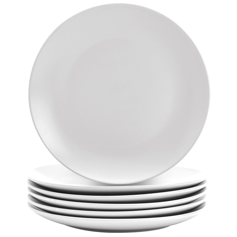 6PC. 10.5" ROUND COUPE DINNER PLATES